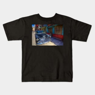 Black Car In Havana Kids T-Shirt